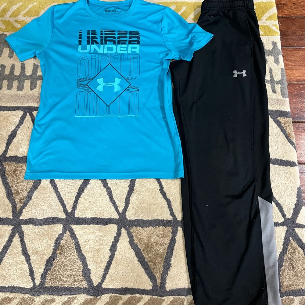 Boys under armour outfit